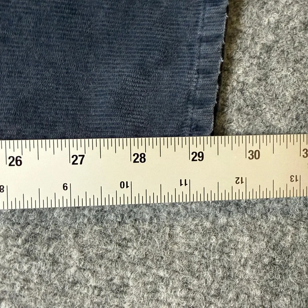BANANA REPUBLIC Straight Leg Corduroy Pants Mens 36x30 Navy Cotton Trousers